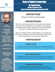 David Bray's Keys to Leadership